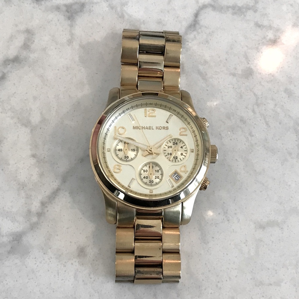 Gold Michael Kors Watch